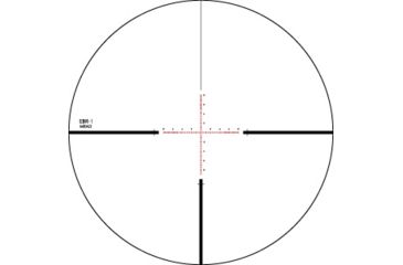 Image of Vortex Viper PST 6-24x50 FFP Rifle Scope with EBR-1 MOA Reticle, 624F1.A