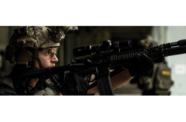 Image of Vortex Viper PST Gen II 2-10x32mm Rifle Scope, 30mm Tube, First Focal Plane, Black, Hard Anodized, Red EBR-4 MOA Reticle, MOA Adjustment, PST-2101