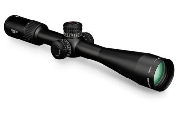 Image of Vortex Viper PST Gen II 5-25x50 mm Rifle Scope, 30 mm Tube, Second Focal Plane, Black, Hard Anodized, Red EBR-4 MOA Reticle, MOA Adjustment, PST-5251