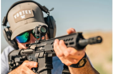 Image of Vortex Crossfire II 1x21mm 2 MOA Solar Reflex Red Dot Sight