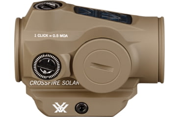 Image of Vortex Crossfire II 1x21mm 2 MOA Solar Reflex Red Dot Sight