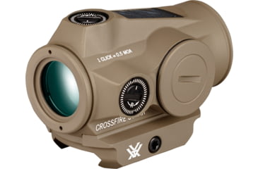 Image of Vortex Crossfire II 1x21mm 2 MOA Solar Reflex Red Dot Sight