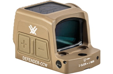 Image of Vortex Defender-CCW 1x32mm Enclosed Solar Micro Reflex Red Dot Sight