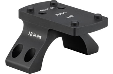 Image of Vortex Pro 12 O'Clock Red Dot Sight Mount, Black, Deltapoint Pro, 34mm /1.08in, PR34-12RDM