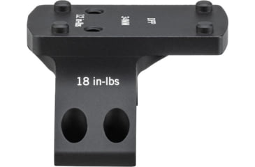 Image of Vortex Pro 12 O'Clock Red Dot Sight Mount, Black, Deltapoint Pro, 34mm /1.08in, PR34-12RDM