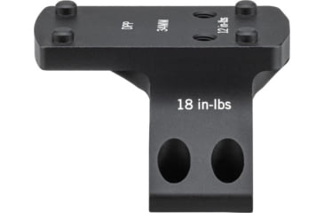 Image of Vortex Pro 12 O'Clock Red Dot Sight Mount, Black, Deltapoint Pro, 34mm /1.08in, PR34-12RDM