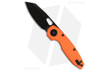 Image of Vosteed Ankylo Vanchor Folding Knife, 3.18in, ELMAX, Reverse Tanto Blade, Aluminum Orange Handle, Black/Orange, 7.75in, BHQ-203329