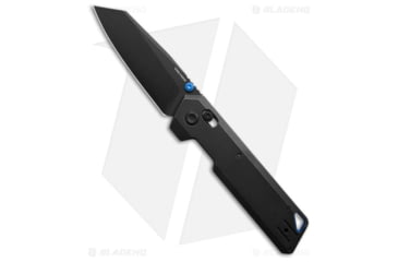 Image of Vosteed Parallel Folding Knife, 2.90in, 154CM, Reverse Tanto Blade, Titanium Black Handle, Black/Black, 7.04in, BHQ-206371