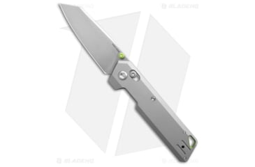 Image of Vosteed Parallel Folding Knife, 2.90in, 154CM, Reverse Tanto Blade, Titanium Gray Handle, Steel/Gray, 7.04in, BHQ-206436