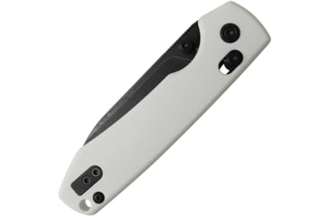 Image of Vosteed Raccoon Folding Knife, 3.25in, 14C28N, Black Stonewash Drop Point Blade, White G10 Handle, RCCB32VPGW