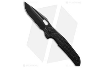 Image of Vosteed Thunderbird Folding Knife, 3.25in, ELMAX, Tanto Blade, Titanium Black Handle, Black/Black, 7.73in, BHQ-192665