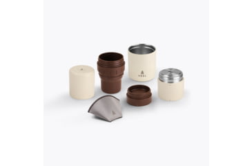 Image of VSSL Nest Pour-Over Coffee Kit, Cream/Coffee, B144251-000