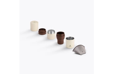 Image of VSSL Nest Pour-Over Coffee Kit, Cream/Coffee, B144251-000