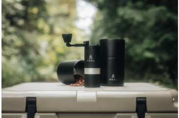 Image of VSSL Nest Pour-Over Coffee Kit w/Java G25 Grinder Gift Set, Black, B145000-000