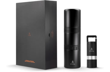 Image of VSSL Nest Pour-Over Coffee Kit w/Java G25 Grinder Gift Set, Black, B145000-000