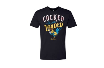 Image of Vulcan Arms Cocked &amp; Loaded T-Shirt 0524EAFD, m, Black, APQ-4495419S7A1