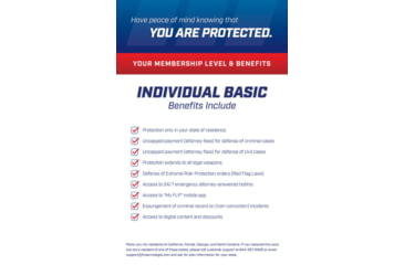 Image of Vulcan Arms Firearms Legal Protection - 3 Month Membership A49C0730, flp-retail-ready