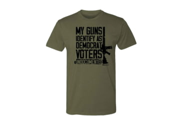 Image of Vulcan Arms Undocumented T-Shirt D384338D, xl, military green, APQ-4495251S1A1