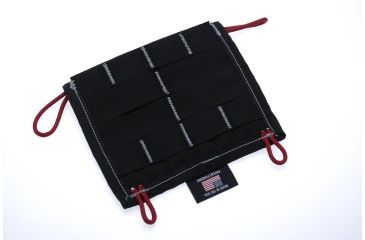 Image of Vulture Equipment Works Permit Pouch w/Velcro Closure Front Flap,Black/Red VEW-PPS