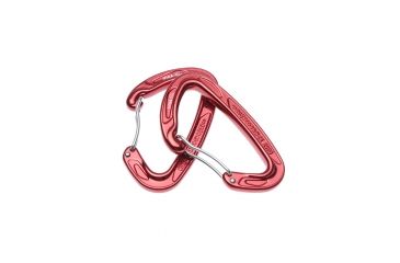 Image of Vulture Equipment Works Red Bent Gate Carabiner VEW-RB