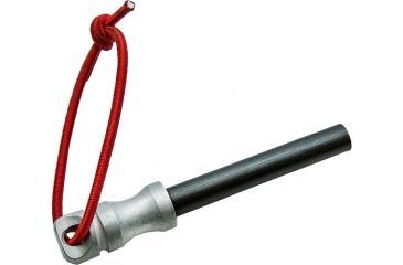 Image of Vulture Equipment Works 4.125in Aluminum Cap Ferro Rod w/Stone Wash Finish, Natural VEW-FR-Mk2-SW