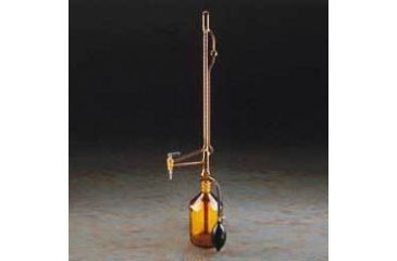 Image of VWR Amber Burets, Automatic Self-Zeroing, Class A, Glass Stopcock TG-18302-34