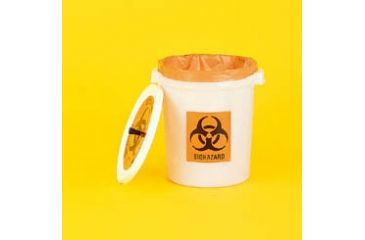 Image of VWR Biohazard Bag Containers and Starter Kits 14221-156 Container Only