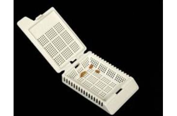 Image of VWR Biopsy Processing/Embedding Cassettes VWR-600-4 Premium Biopsy Cassettes Green