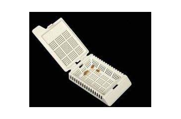 Image of VWR Biopsy Processing/Embedding Cassettes VWR-600-7 Premium Biopsy Cassettes Orange