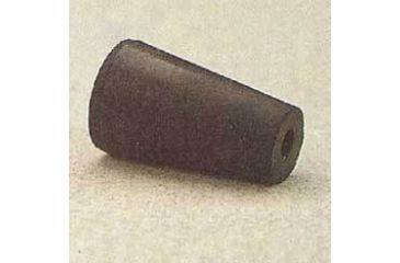 Image of VWR Black Rubber Stoppers, One-Hole 0--M291