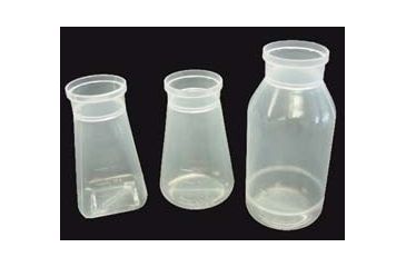 Image of VWR Drosophila Stock Bottles ES-38117 Polypropylene Bottles Round Bottom
