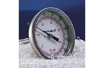 Image of VWR Dual-Scale Bi-Metal Dial Thermometers 21610 62 Mm (21/2'') Stem Length
