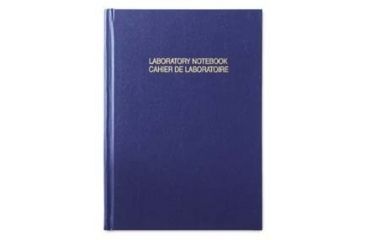 Image of VWR English/French Good Laboratory Practice Notebooks 818-0077 Grid Format A4
