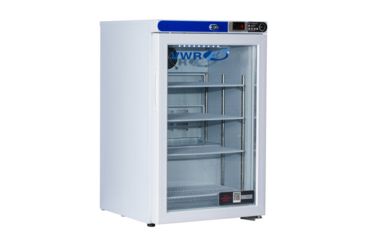 Image of VWR Free Standing Undercounter Refrigerator, 1 cu. ft., Cycle, 1C to 10C, 2 Shelves, Solid Left Hinged Door 76210-102-EA