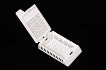 Image of VWR Histology Cassettes Embedding Cassettes With Attached Cover Navy, Pack of 1000, VWR-550-2