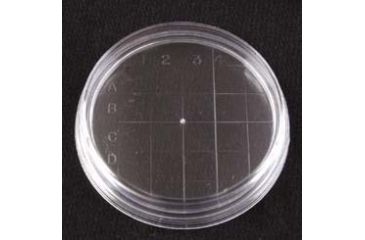 Image of VWR Petri Dishes, Contact Plate, Sterile 3556 Convex Bottom, Inside Grid