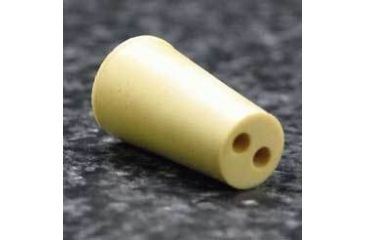 Image of VWR Rubber Stoppers, Two-Hole 6--M182