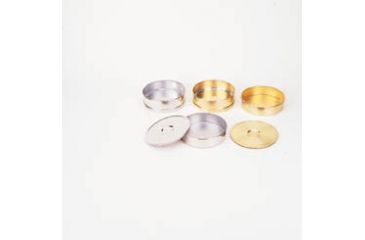 Image of VWR Sieve Accessories PS8HX Pans And Covers Stainless Steel Pan With Rim, Half Height