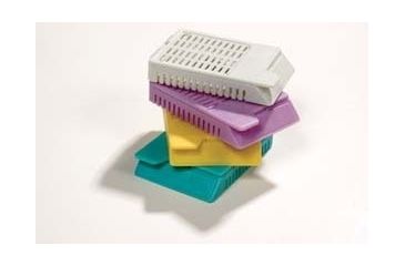 Image of VWR Signature Tissue Processing/Embedding Cassettes Standard Cassettes Fluorescent Pink, Pack of 1, VWR-500-23