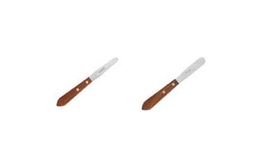 Image of VWR Spatulas with Wooden Handles 11648-150 Standard Blade Spatulas