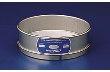 Image of VWR Testing Sieves, Each, All Stainless Steel Half Height, 230SS8H