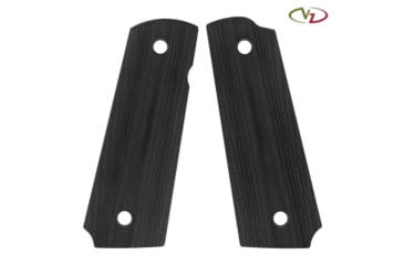 Image of VZ Grips Hand Polished - 1911 Grips - Black Canvas, 320P-BC
