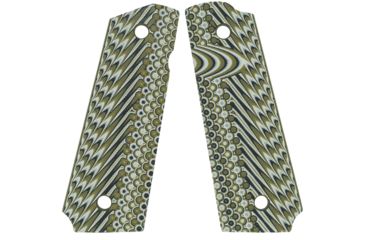 Image of VZ Grips 1911 Operator II Grip Panels, Aggressive Textured G10, Predator Gr, O2PGXA