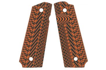 Image of VZ Grips 1911 Operator II Grip Panels, Aggressive Textured G10, Tiger Strip, O2TSXA