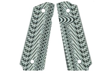 Image of VZ Grips 1911 Operator II Grip Panels, Aggressive Textured G10, Zebra, O2ZXA