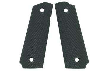 Image of VZ Grips 1911 Operator Grip Panels, Aggressive Textured G10, Black, OBXA