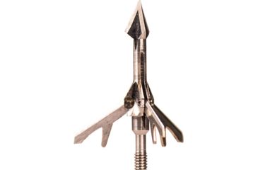 Image of Wac Em Wac'em Broadhead 3-blade Ss100 Grain Expandable 1.5'' Cut 4pk