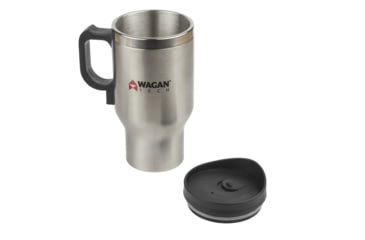 Image of Wagan 12V Deluxe Heated Mug, Gray, One Size, EL6100