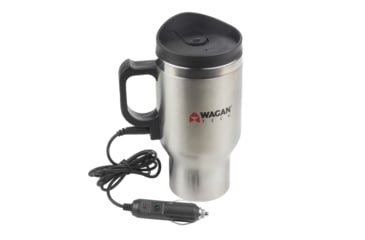 Image of Wagan 12V Deluxe Heated Mug, Gray, One Size, EL6100