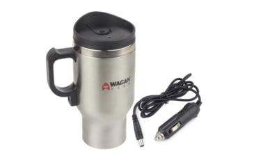 Image of Wagan 12V Deluxe Heated Mug, Gray, One Size, EL6100